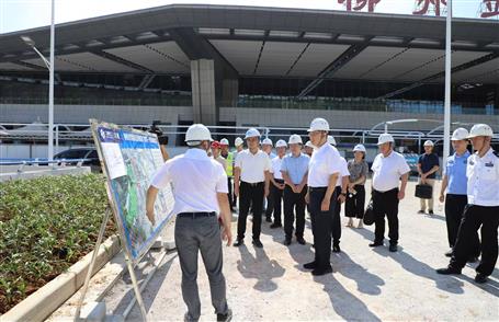 張壯到冶建公司一在建項(xiàng)目檢查指導(dǎo)